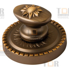 Ручка поворотная WC-BOLT BK6/CL-BB-17 коричневая бронза