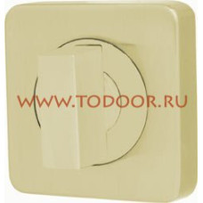 Ручка поворотная WC-BOLT BK6/SQ-21SG-1 матовое золото