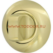 Ручка поворотная WC-BOLT BKW6-1SG/GP-4 матовое золото/золото, без ответной части