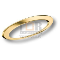 SY6535 0064 GL Ручка скоба, модерн, глянцевое золото 64 мм