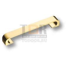 SY6553 0160 GL Ручка скоба, модерн, глянцевое золото 160 мм