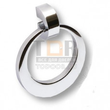 SY7260 0080 CR-CR Ручка кольцо, модерн, глянцевый хром