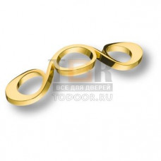 SY8139 0128 GL Ручка скоба, модерн, глянцевое золото 128 мм