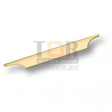 SY8256 0128 GL Ручка скоба, модерн, глянцевое золото 128мм