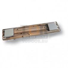 Z1280002 Ручка скоба с внутренней вставкой из бамбука 128 мм
