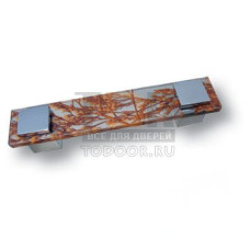 Z1280021 Ручка скоба с внутренней вставкой из полевой травы 128 мм