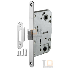 Защелка врезная PLASTIC P96WC-50 CP хром